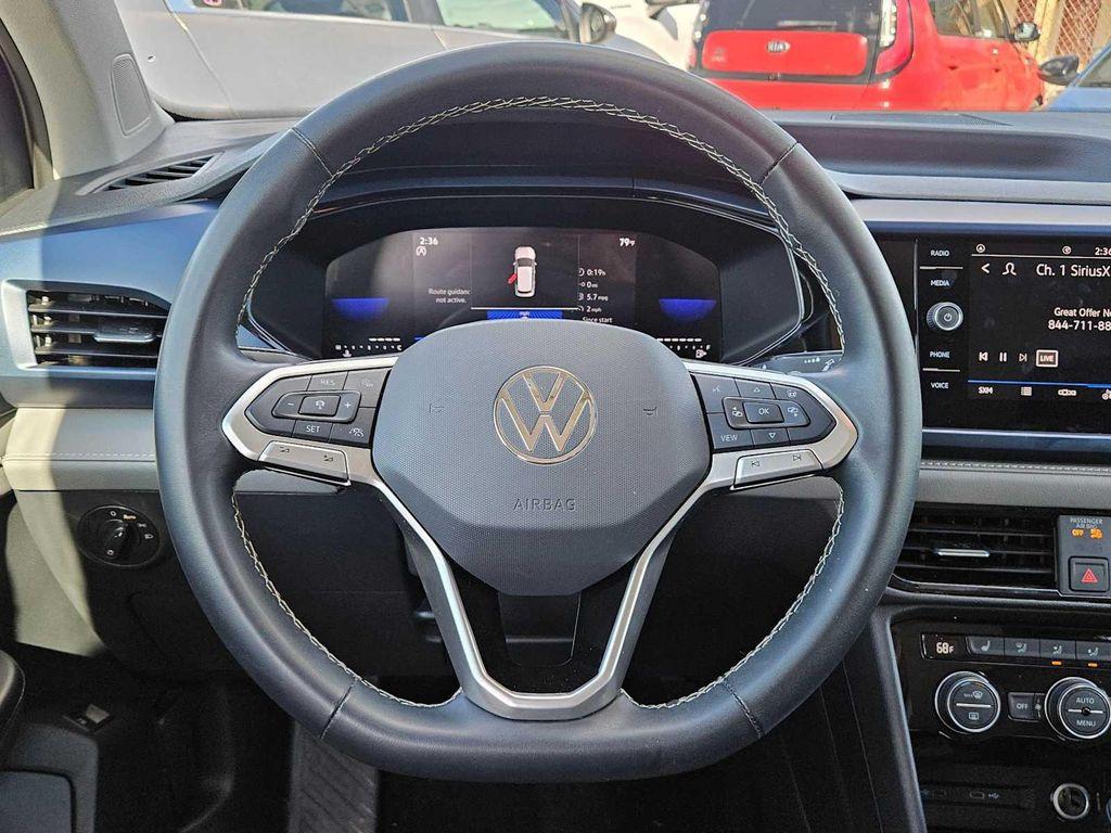 used 2024 Volkswagen Taos car, priced at $19,400