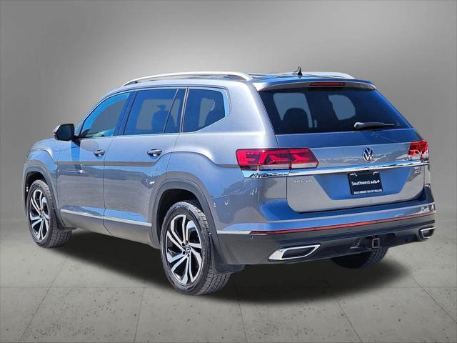 used 2021 Volkswagen Atlas car, priced at $19,500