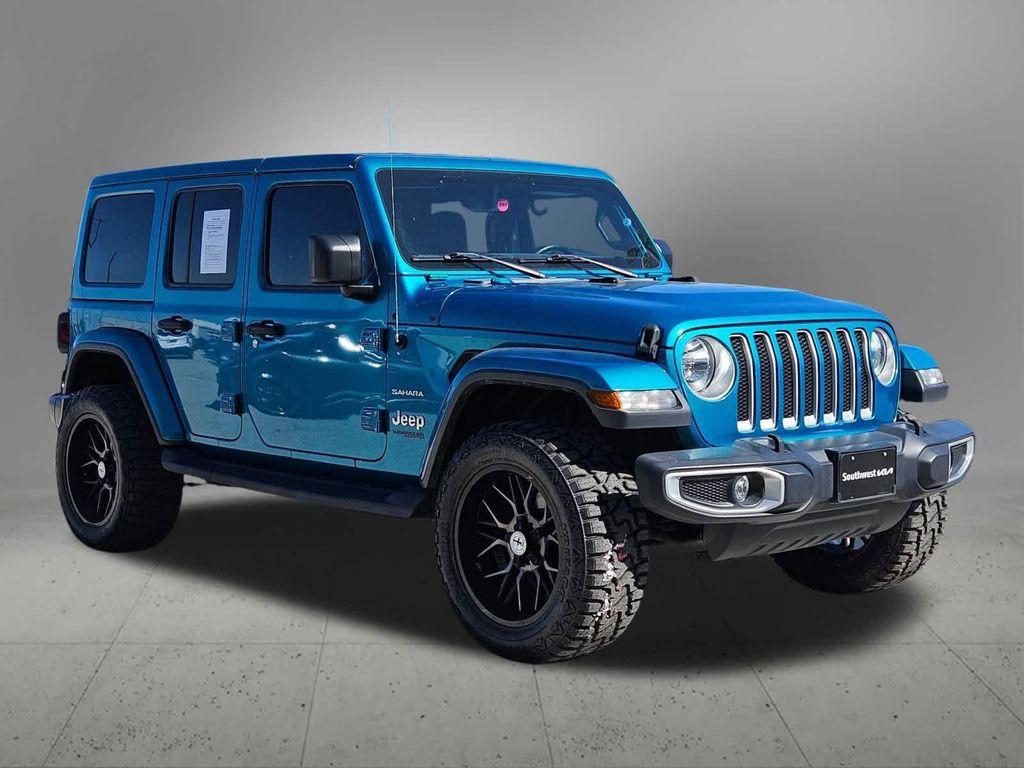 used 2020 Jeep Wrangler Unlimited car, priced at $22,791