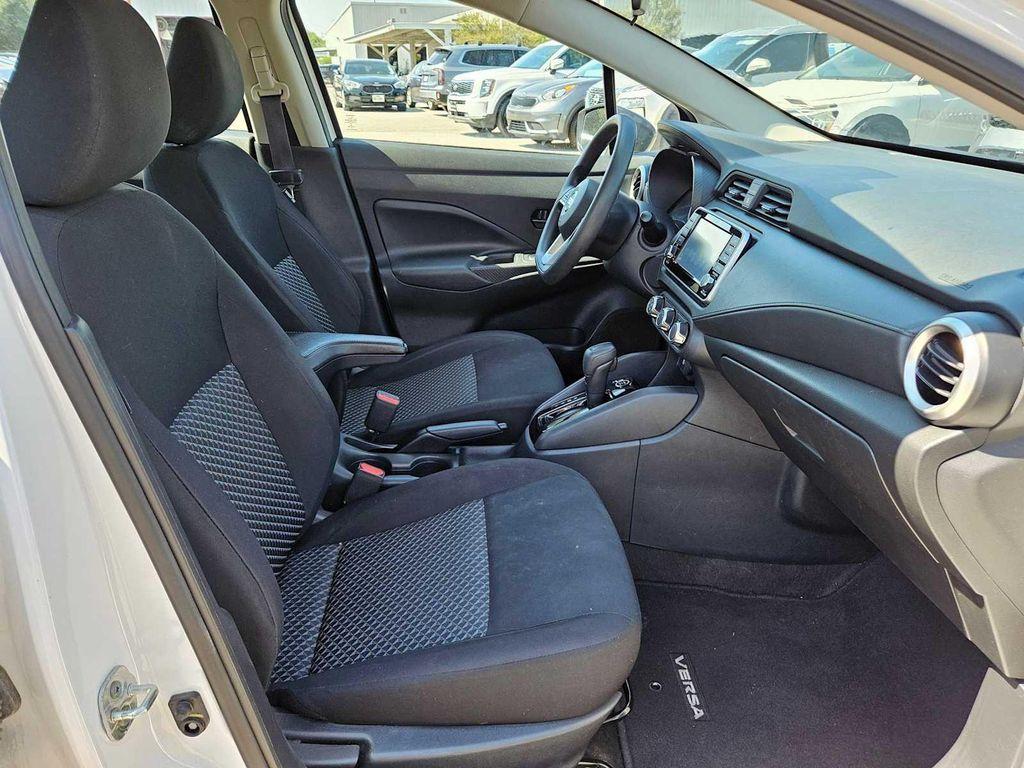 used 2021 Nissan Versa car, priced at $12,000