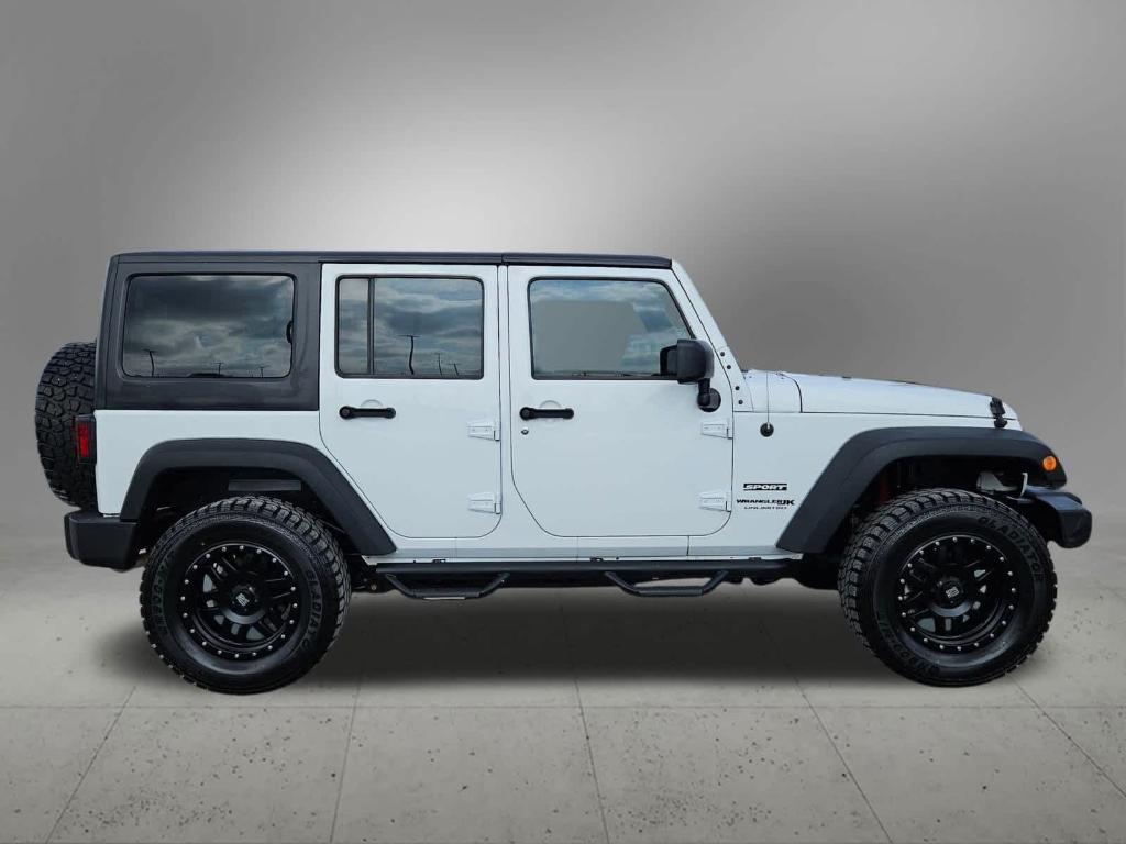 used 2018 Jeep Wrangler JK Unlimited car, priced at $20,442