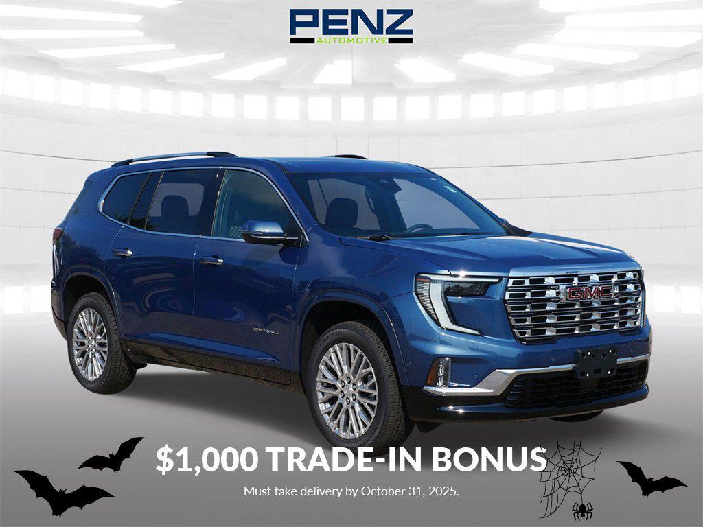new 2025 GMC Acadia car, priced at $57,300