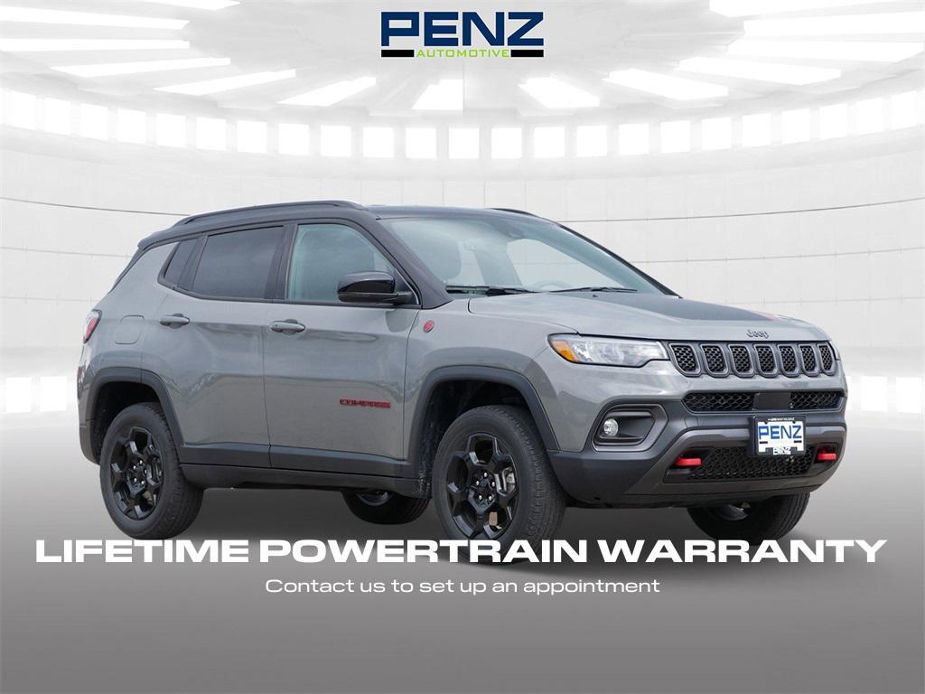 used 2023 Jeep Compass car, priced at $24,700