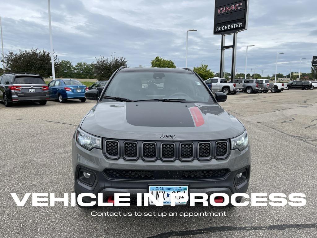used 2023 Jeep Compass car, priced at $25,500