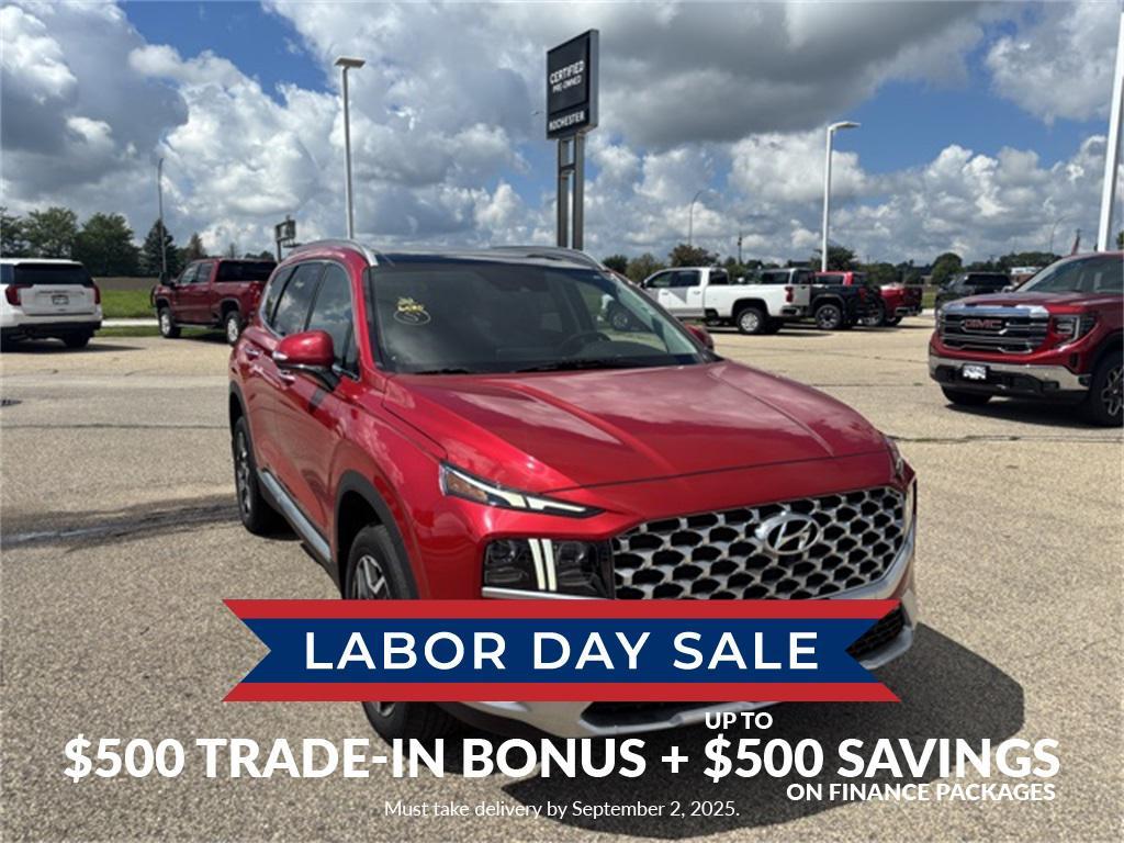 used 2022 Hyundai Santa Fe car, priced at $29,500