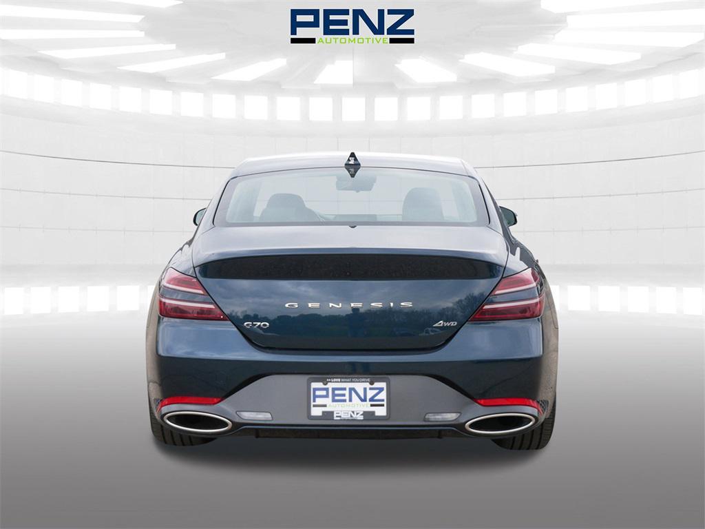 used 2024 Genesis G70 car, priced at $29,900
