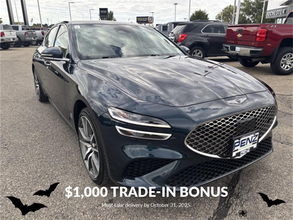 used 2024 Genesis G70 car, priced at $30,900