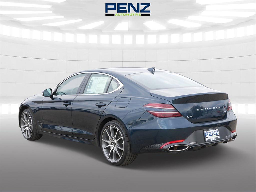 used 2024 Genesis G70 car, priced at $29,900