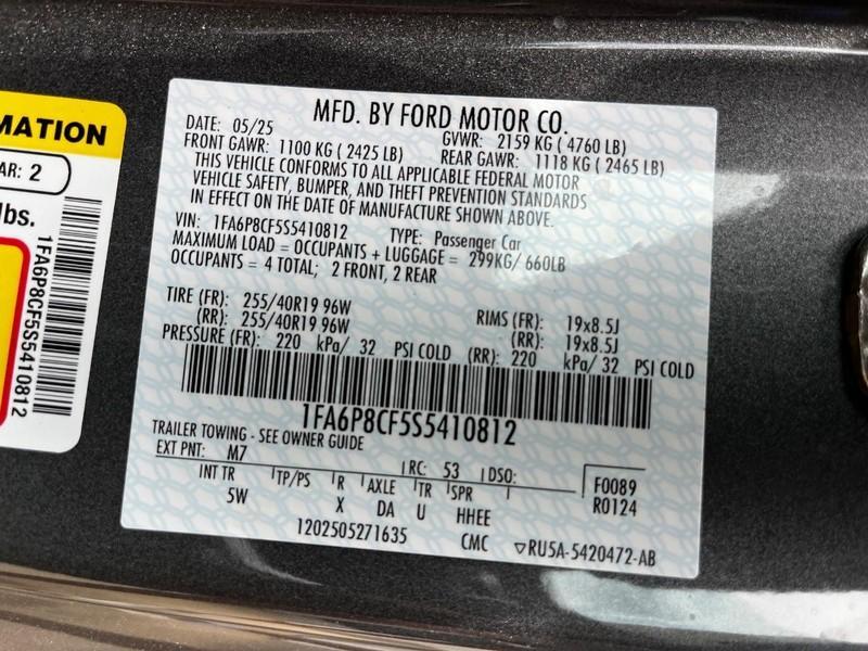 new 2025 Ford Mustang car