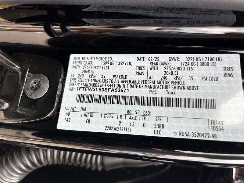 new 2025 Ford F-150 car, priced at $58,633