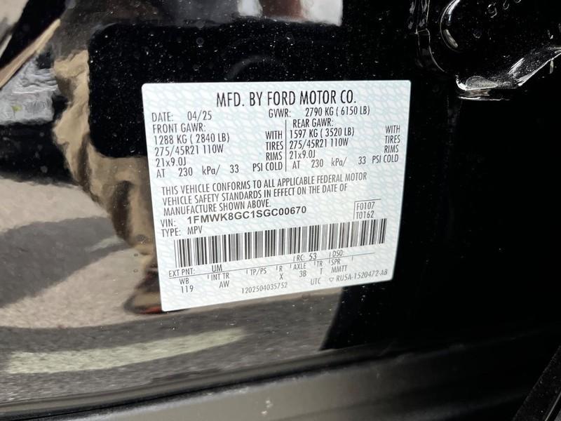new 2025 Ford Explorer car, priced at $58,035