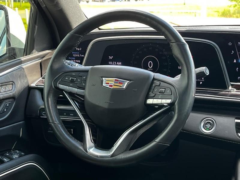 used 2021 Cadillac Escalade ESV car, priced at $72,395