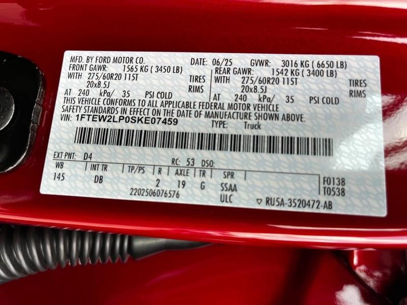 new 2025 Ford F-150 car