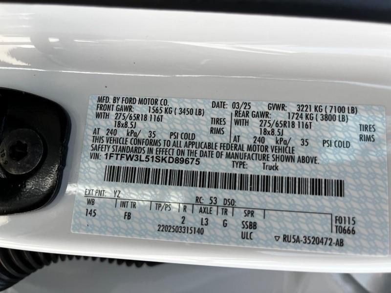 new 2025 Ford F-150 car, priced at $54,467