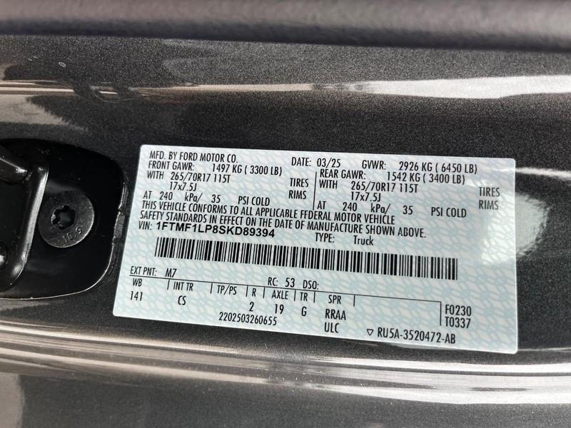 new 2025 Ford F-150 car, priced at $40,640