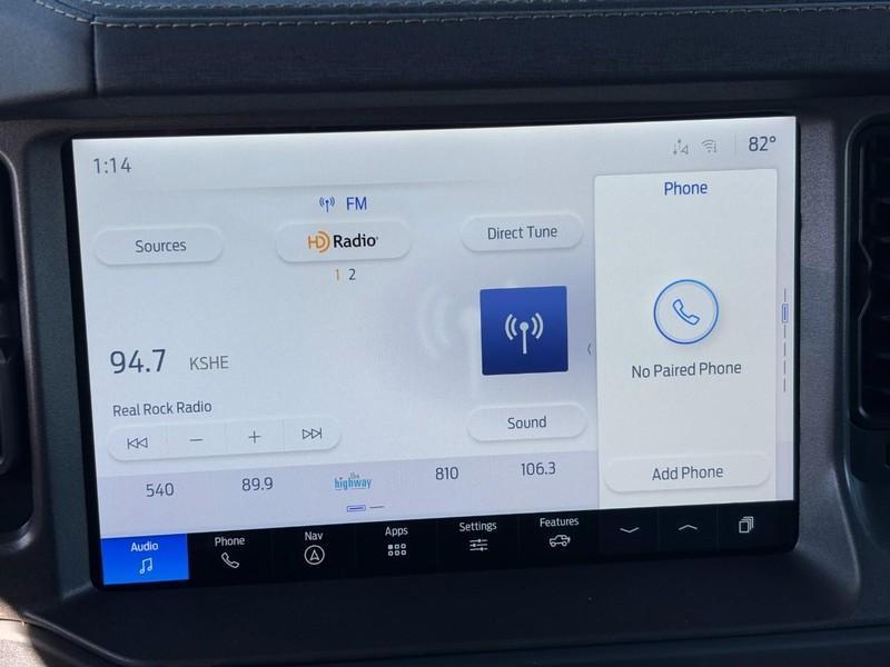 new 2025 Ford Bronco car, priced at $58,974