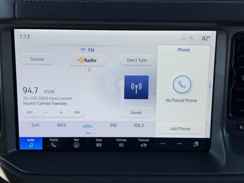 new 2025 Ford Bronco car, priced at $58,974