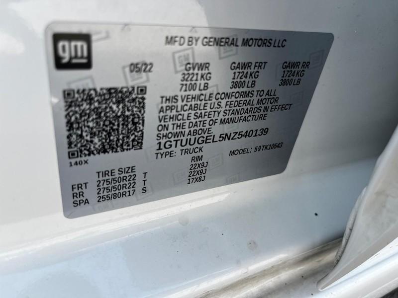 used 2022 GMC Sierra 1500 car, priced at $54,995