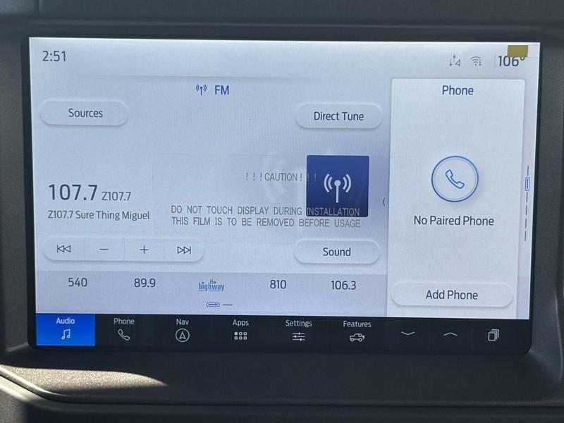 new 2025 Ford Bronco car, priced at $84,578