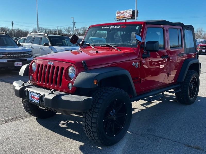 used 2017 Jeep Wrangler Unlimited car, priced at $21,595