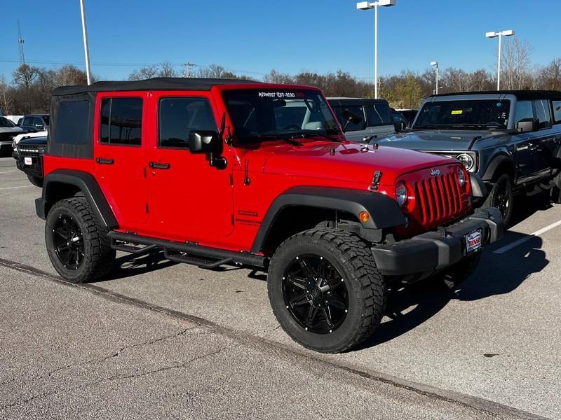 used 2017 Jeep Wrangler Unlimited car, priced at $21,595