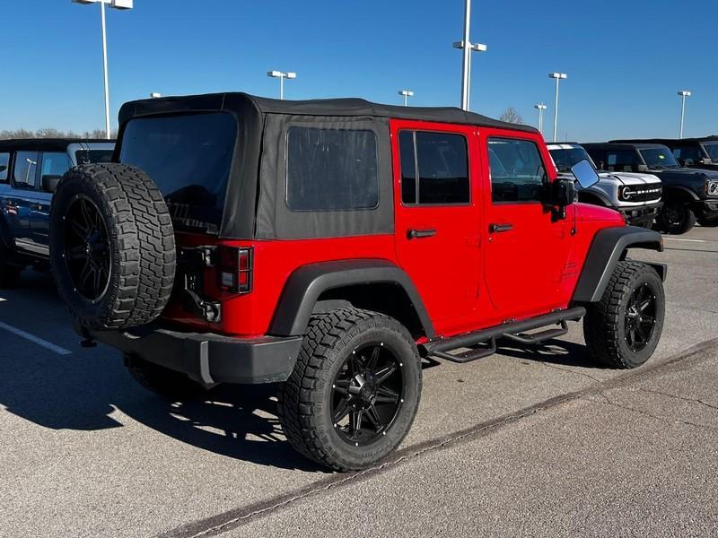 used 2017 Jeep Wrangler Unlimited car, priced at $21,595