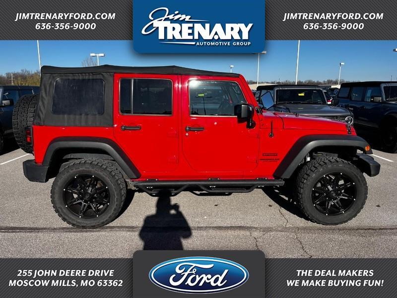 used 2017 Jeep Wrangler Unlimited car, priced at $21,595