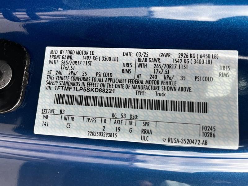 new 2025 Ford F-150 car, priced at $40,795
