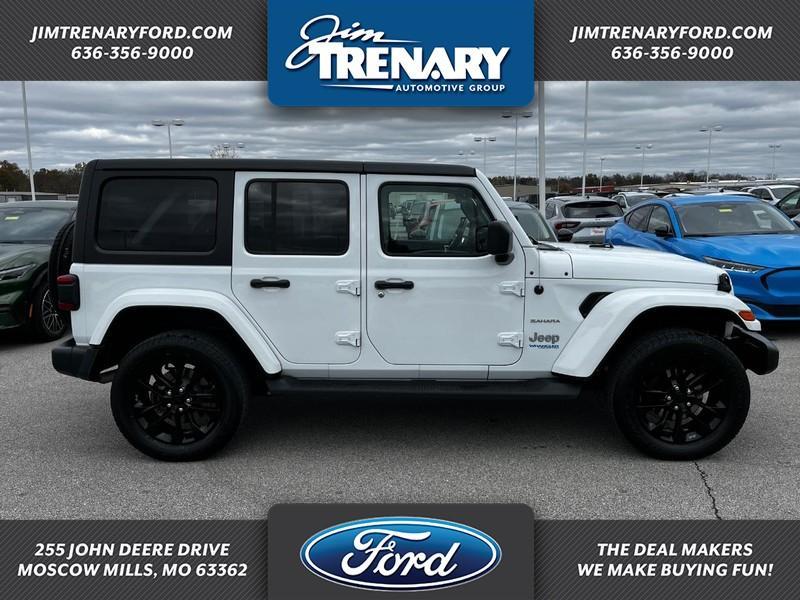 used 2021 Jeep Wrangler Unlimited 4xe car, priced at $35,595