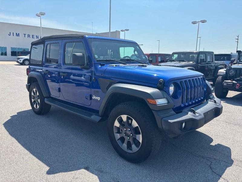 used 2020 Jeep Wrangler Unlimited car, priced at $29,995