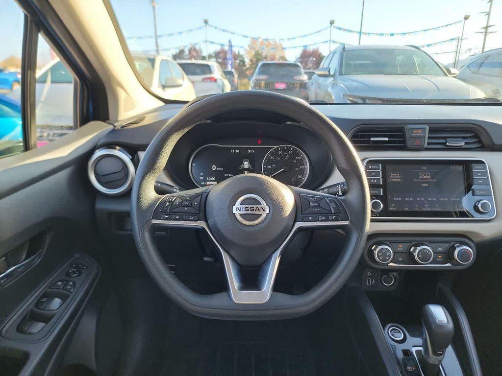 used 2021 Nissan Versa car, priced at $14,050