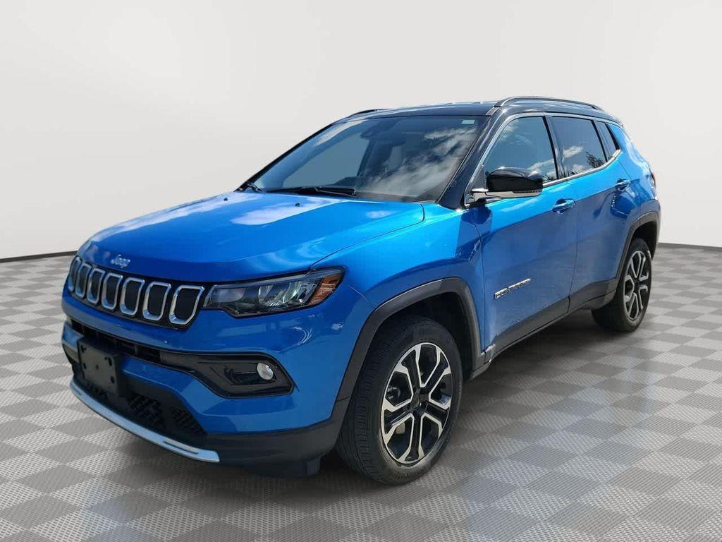 used 2022 Jeep Compass car, priced at $25,952