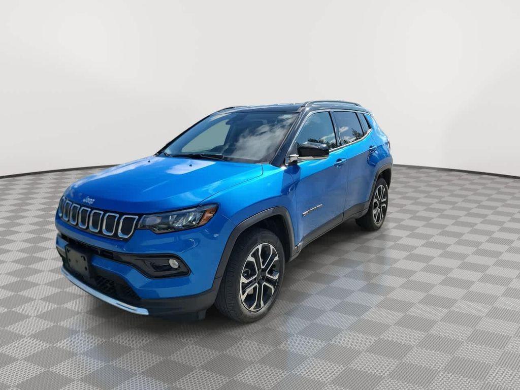used 2022 Jeep Compass car, priced at $25,952