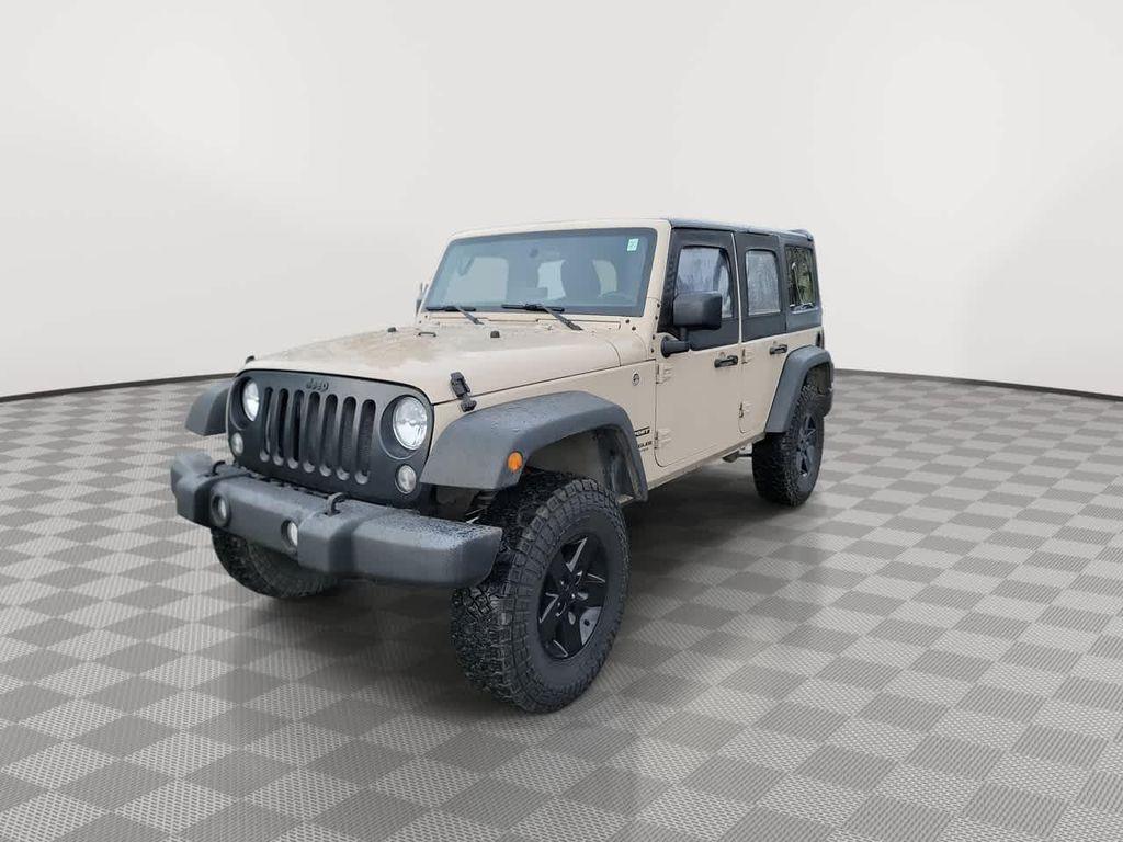 used 2016 Jeep Wrangler Unlimited car, priced at $18,881