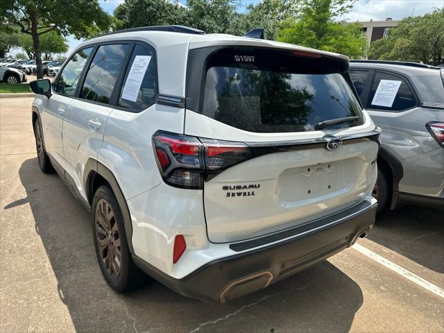 used 2025 Subaru Forester car, priced at $34,991