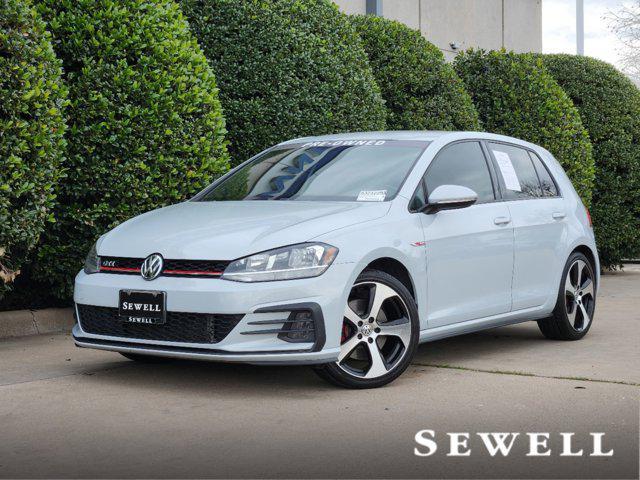 used 2018 Volkswagen Golf GTI car, priced at $16,395