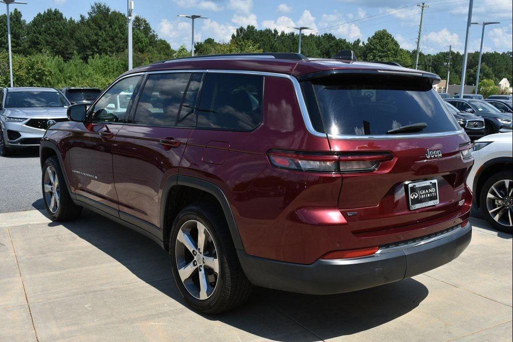 used 2021 Jeep Grand Cherokee L car, priced at $24,850