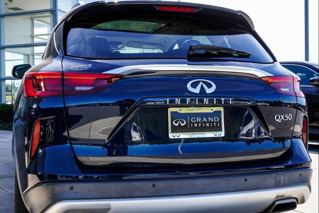 used 2021 INFINITI QX50 car, priced at $20,890