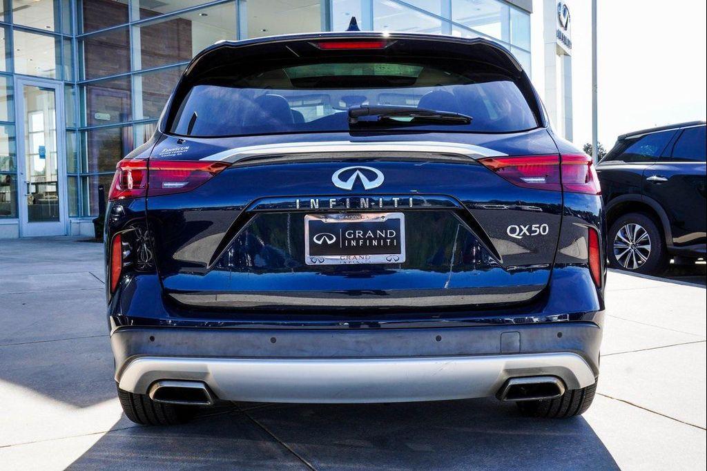 used 2021 INFINITI QX50 car, priced at $20,890