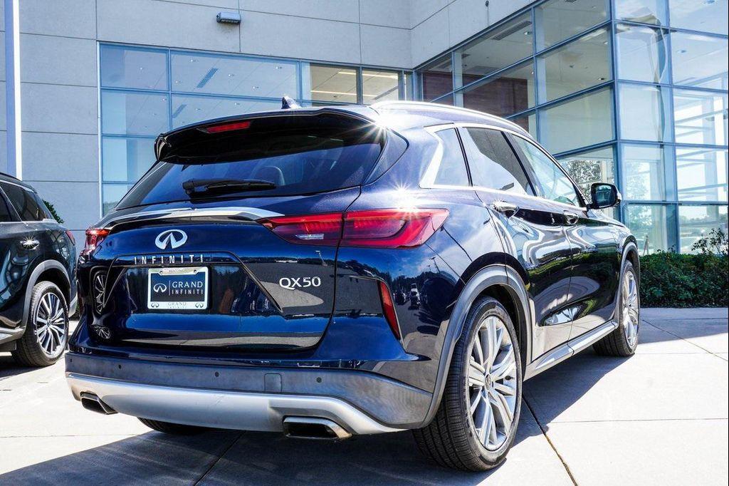 used 2021 INFINITI QX50 car, priced at $20,890