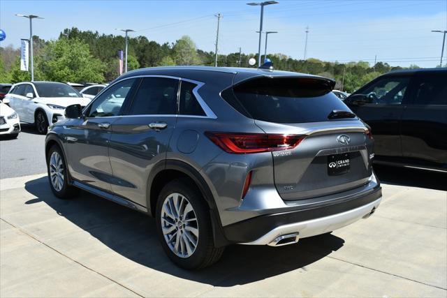 new 2025 INFINITI QX50 car, priced at $49,270