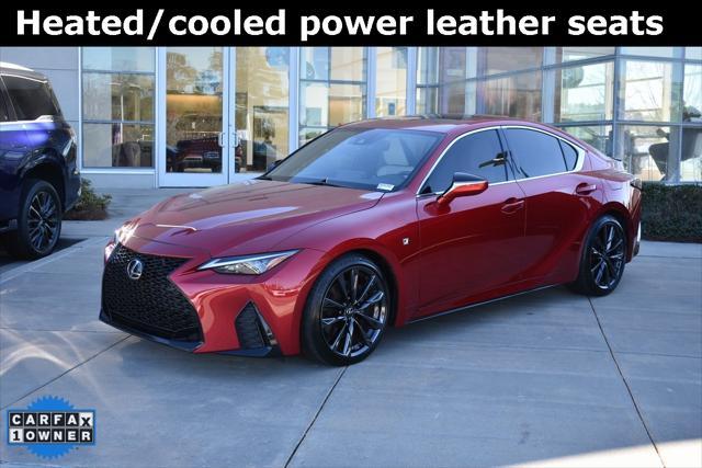 used 2021 Lexus IS 350 car, priced at $33,794