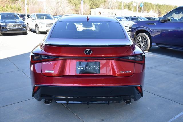 used 2021 Lexus IS 350 car, priced at $33,794