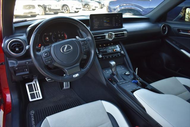 used 2021 Lexus IS 350 car, priced at $33,794