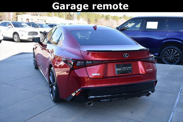 used 2021 Lexus IS 350 car, priced at $33,794