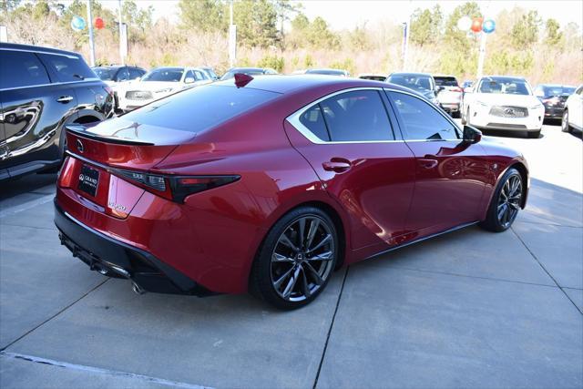 used 2021 Lexus IS 350 car, priced at $33,794