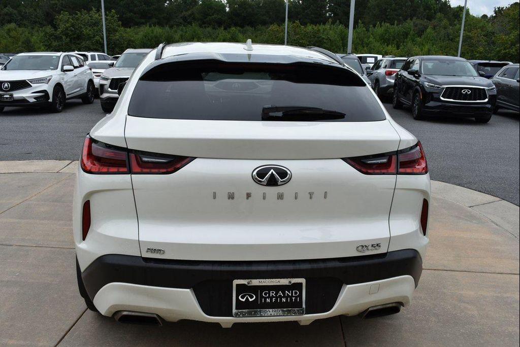 used 2022 INFINITI QX55 car, priced at $29,900