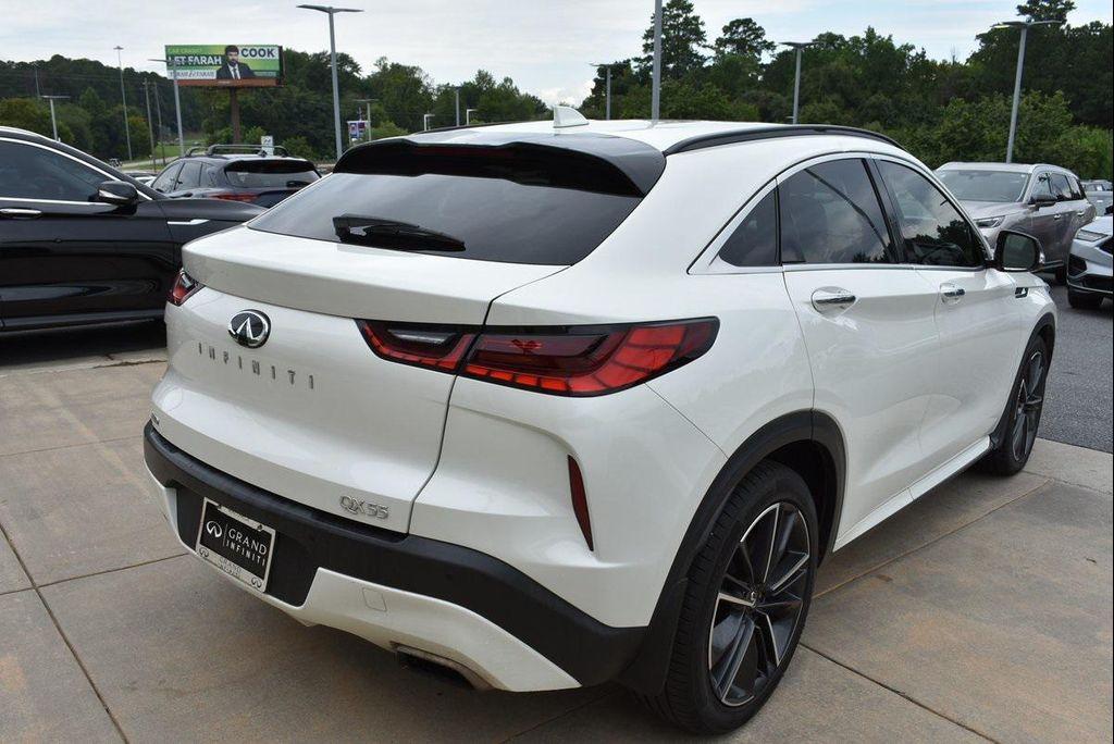 used 2022 INFINITI QX55 car, priced at $29,900