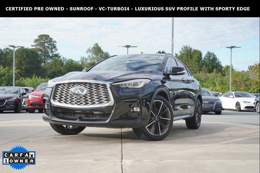 used 2025 INFINITI QX55 car, priced at $43,500