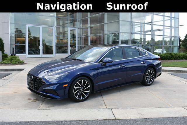 used 2021 Hyundai Sonata car, priced at $23,747